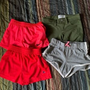 4 shorts sz 5